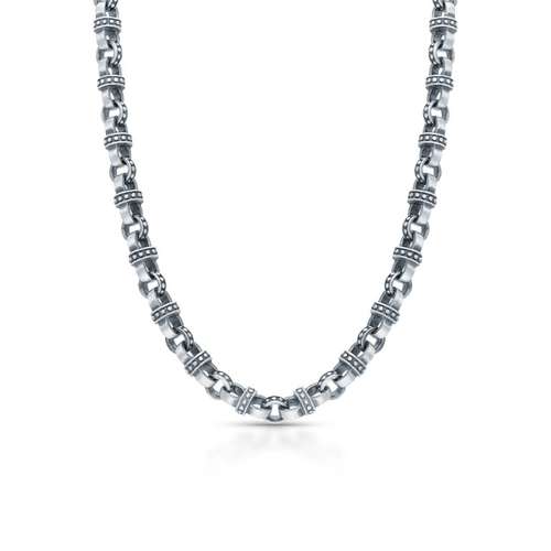 Колье из серебра
