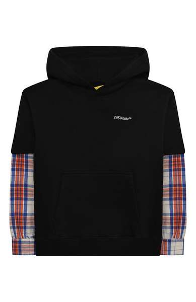 Детское: Хлопковое худи Off-White