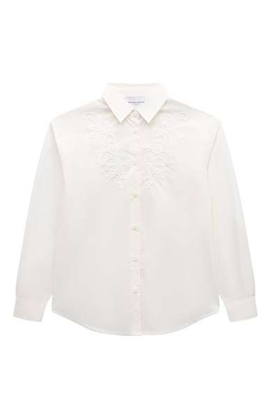 Детское: Хлопковая блузка Ermanno Scervino
