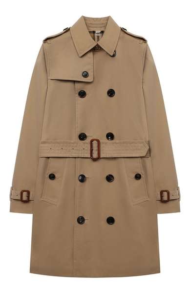 Детское: Хлопковый тренч Burberry