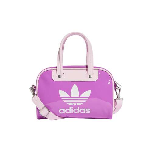 Adidas Originals Adicolor Полиуретановая Желейная Сумка Сумка для Боулинга Мини Сумка Унисекс Розовая Фиолетовая