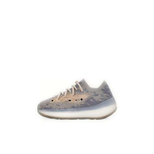 Adidas Originals Yeezy Boost 380 Туманный Низкие Кроссовки для Малышей Серые Младенцы и Малыши