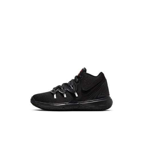 Nike Kyrie 5 Irving 5 Удобный MID Топ Детские Баскетбольные Кроссовки Черные Детские Возраст 3-7 Лет