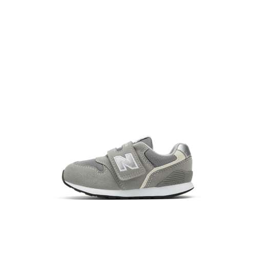 New Balance NB 996 V3 На липучке Амортизация Устойчивая к истиранию Дышащая Низкий верх Обувь для малышей Бетонно-серый