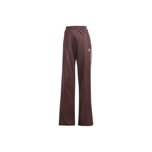 Adidas Originals BECKENBAUER TRACK Костюмные брюки Вязаные Тренировочные брюки Женские Темно-серый Коричневый