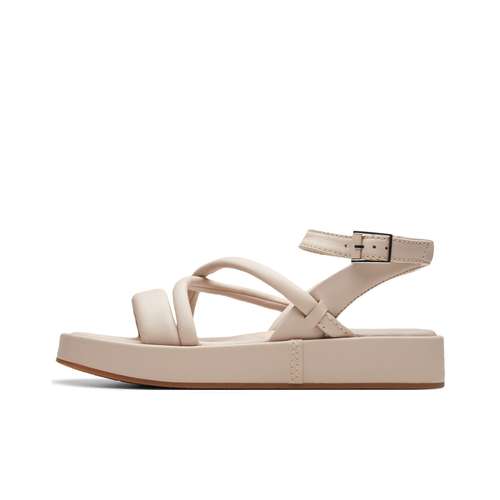 Clarks Овчина Пляжные сандалии Женские Хаки