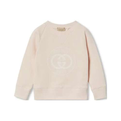 GUCCI ХаньФУ Платье FW24 Розовый Худи для Детей