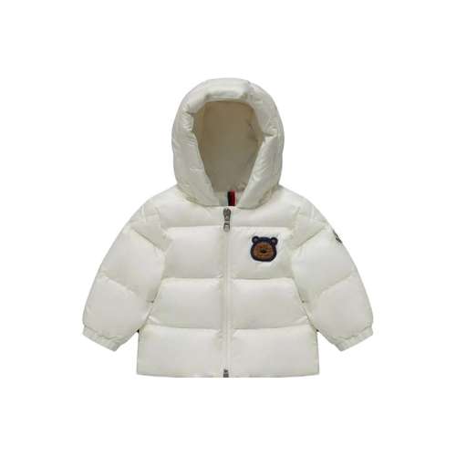 Moncler Детский пуховик Odon белый для младенцев и малышей