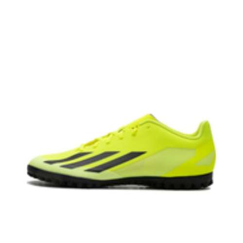 Adidas X CRAZYFAST TF Шипы Устойчивые к абразиву Футбольные бутсы Унисекс Желтые