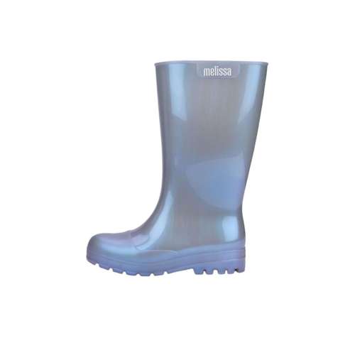Melissa WELLY PVC Устойчивые к истиранию Резиновые сапоги Женские Синие