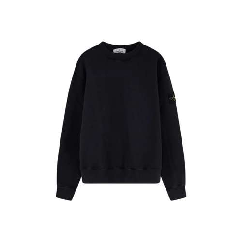 STONE ISLAND Черные Мужские Свитшоты