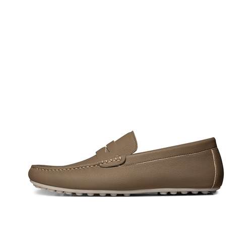 THOM WILLS Британский Мода Slip-On Лоферы с Резиновой Подошвой Мужские