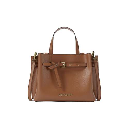 MICHAEL KORS Emilia Кожа Сумка Маленькая Женская Коричневая