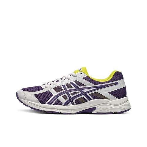 Asics Гель Contend 4 Low Топ Беговые кроссовки Мужские Белый Фиолетовый