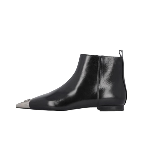 PINKO Ботильоны из коровьей кожи женские черные