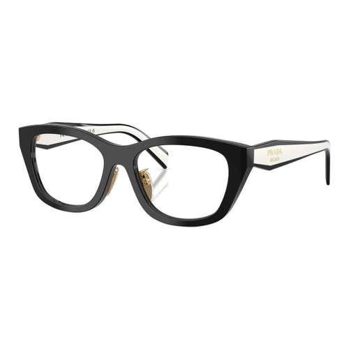 PRADA Очки для зрения из ацетатного волокна Aviator Женские Черные