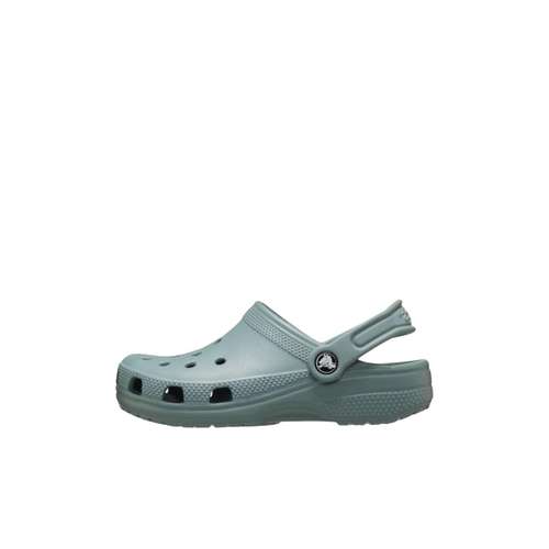 Crocs Classic clog Устойчивые к истиранию Детские Сабо из резины Зеленые