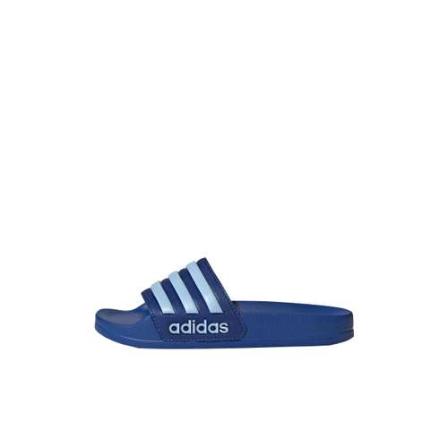 adidas Adilette SHOWER Детские домашние тапочки Королевский синий