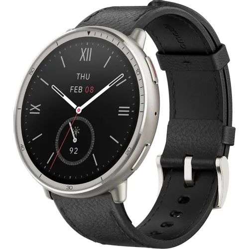 Смарт-часы AMAZFIT Active 2R Premium A2437, 43.9мм, 1.32", черный/серебристый