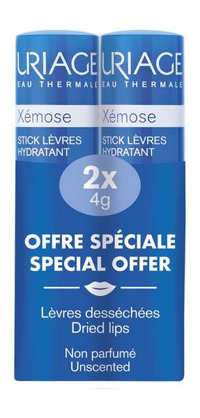 Uriage Xemose Moisturizing Lipstick Pack