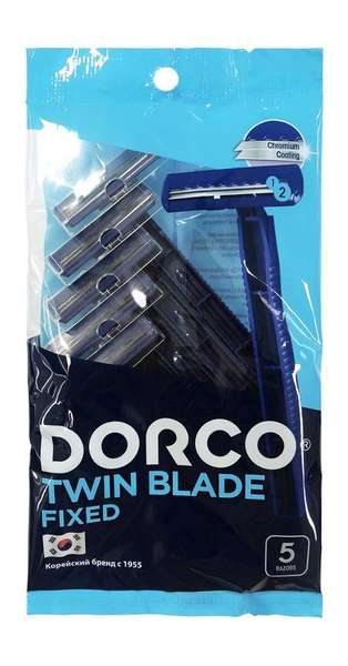 Dorco TD708N Twin Blade 5 Disposable Razors