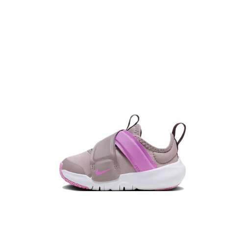 Nike Anti-slip Легкий Низкий Топ Обувь для Малышей Светлый Страйп Фиолетовый Для Младенцев и Малышей