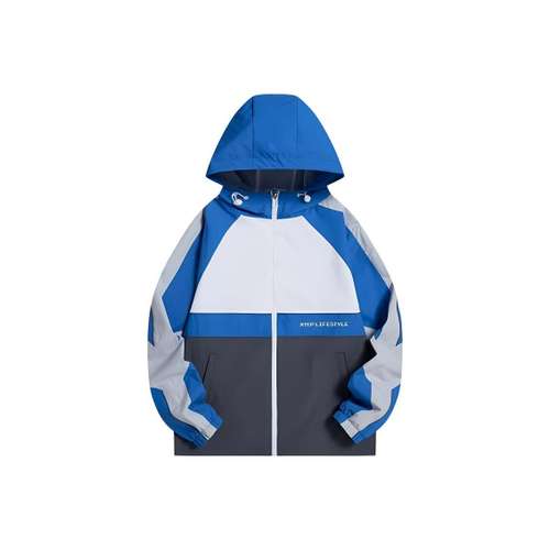 XTEP Active Collection Тренчкот Мужской Elite Синий Перламутрово-Белый