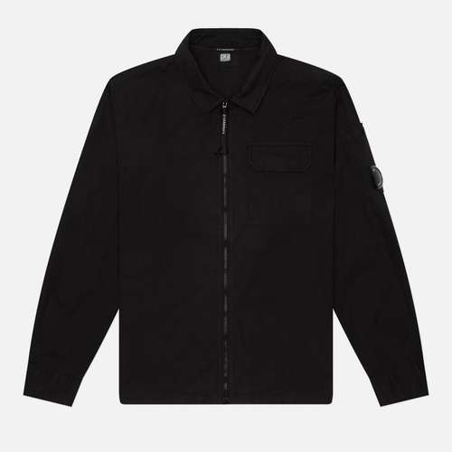 Мужская рубашка C.P. Company Organic Gabardine Zipped Lens Overshirt