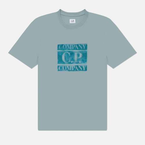 Мужская футболка C.P. Company 30/1 Jersey Logo Regular