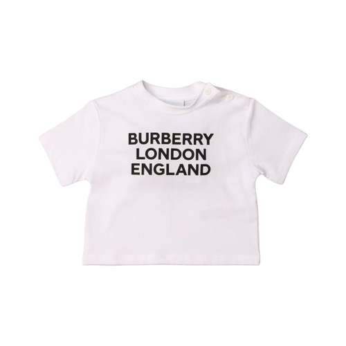 Burberry T-рубашка Белая для младенцев и малышей