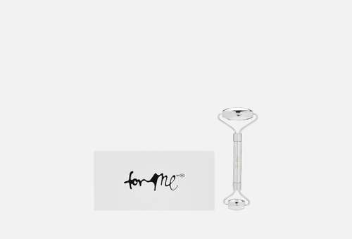 Двухсторонний массажер-роллер для лица и тела | FOR ME by gold apple | Double-sided steel facial roller