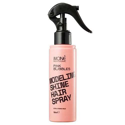 MONE PROFESSIONAL Жидкий лак-спрей Pink Bubbles