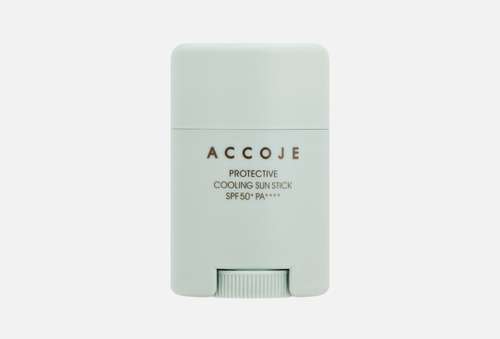 солнцезащитный стик для лица SPF 50+ | Accoje | PROTECTIVE COOLING