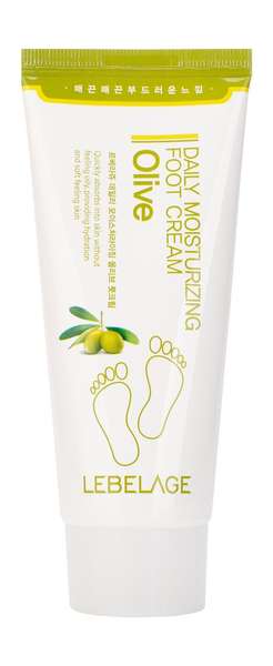 Lebelage Daily Moisturizing Olive Foot Cream