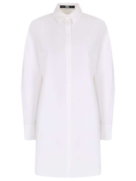 Рубашка хлопковая Ikonik 2.0, KARL LAGERFELD, 230w1600 100