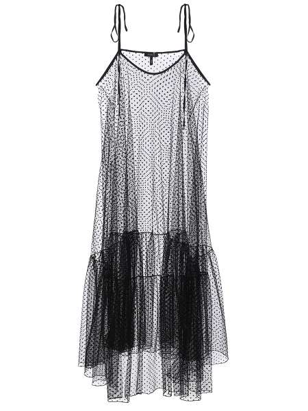 Сорочка в горох, AMORALLE, LIGHT MAXI LOVE SLIP