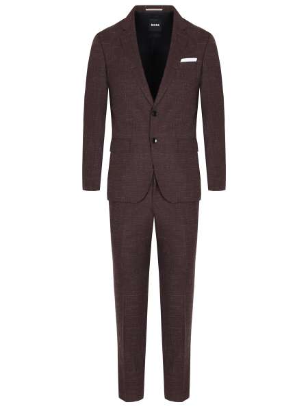 Костюм Slim Fit шерстяной, BOSS, 50521645/50521646/642