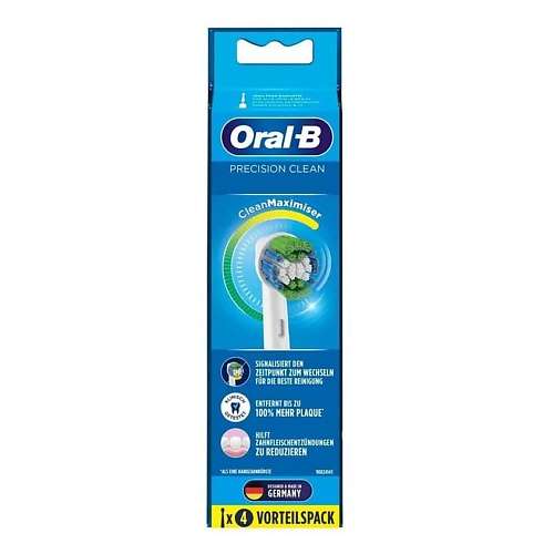ORAL-B Насадки для электрической зубной щетки Precision Clean CleanMaximiser