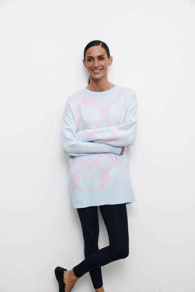 Свитер из хлопка pattern CHARMSTORE