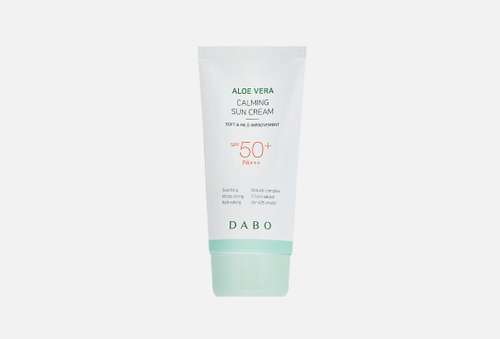 Солнцезащитный крем для лица spf 50+ | Dabo | Aloe Vera