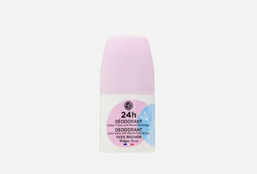 Дезодорант 24ч | Yves Rocher | Deo Classic 24H Déodorant Senteur Coton à la Mauve