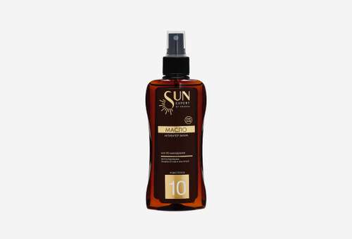 Масло-активатор загара для тела SPF 10 | KRASSA  | Macadamia oil