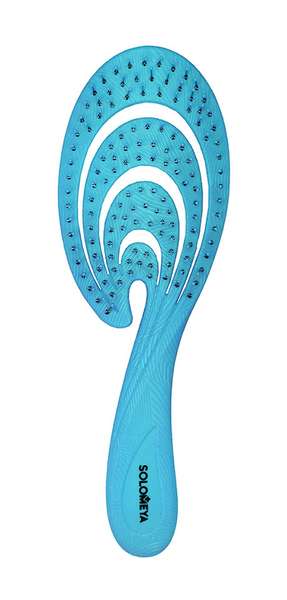 Solomeya Flex Bio Hair Brush Blue Wave