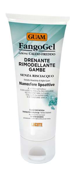 Guam Fangogel Drenante Rimodellante Gambe Azione Caldo-Freddo