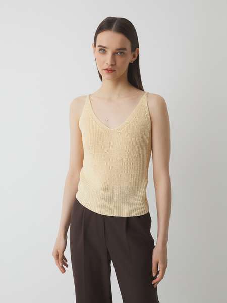 Женский топ MAISON DAVID (акрил/нейлон)