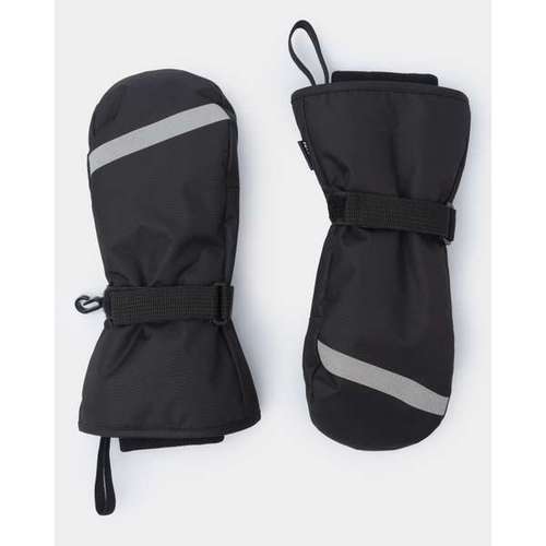 Рукавицы для мальчиков:Чёрный:16