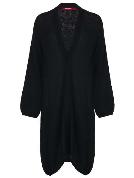 Кардиган вязаный, FASHION REBELS, FR24FW4CR330W100BL