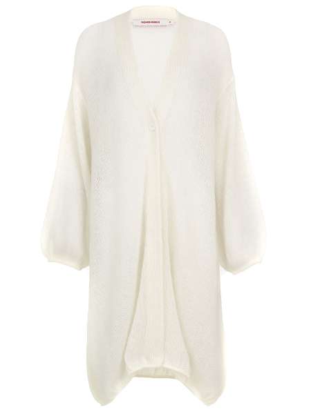 Кардиган вязаный, FASHION REBELS, FR24FW4CR330W100WT