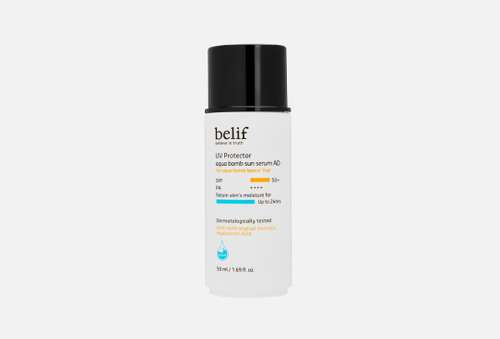 Солнцезащитная сыворотка для лица SPF 50+ | belif | UV Protector aqua bomb