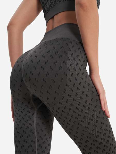 Легинсы женские Demix HighFlow Yoga Seamless Gfx